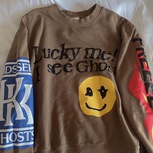 New Kanye Lucky Me I See Ghosts sweatshirt
